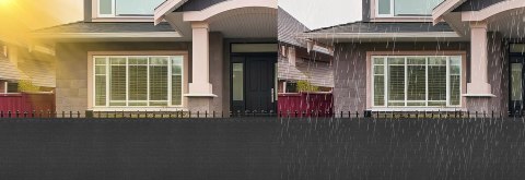 MOSKITIERA OGRODZENIOWA 1X15M SIATKA ZACIEMNIAJĄCA HDPE 280G PARAWAN