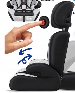 FOTELIK SAMOCHODOWY DZIECIĘCY 9-36 KG 1-12 LAT ISOFIX BEZPIECZNY