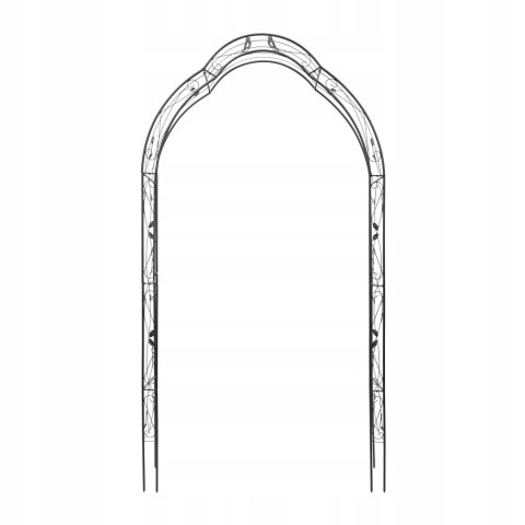 PERGOLA OGRODOWA ŻELAZNA ŁUK DO RÓŻ PNĄCZY ORNAMENT PTAKI DEKOR PERGOLA OGRODOWA ŻELAZNA ŁUK DO RÓŻ PNĄCZY ORNAMENT PTAKI DEKOR