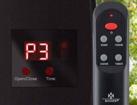PROMIENNIK PODCZERWIENI 2500W GRZEJNIK TARASOWY KESSER PROMIENNIK PODCZERWIENI 2500W GRZEJNIK TARASOWY KESSER