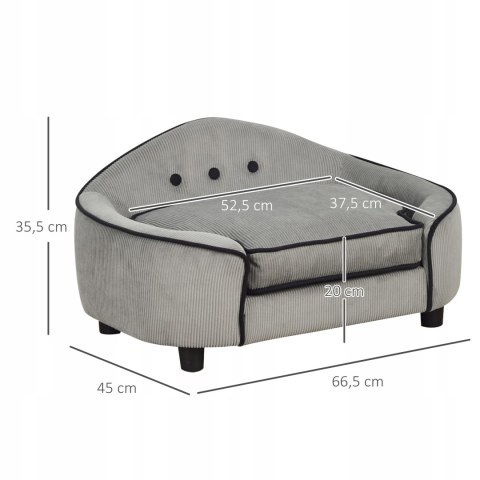 SOFA DLA PSA I KOTA NOWOCZESNA STABILNA PLISZ MIĘKKA LEŻANKA SOFA DLA PSA I KOTA NOWOCZESNA STABILNA PLISZ MIĘKKA LEŻANKA