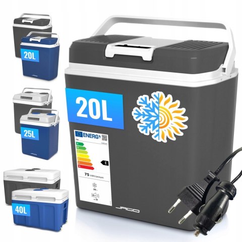 ELEKTRYCZNA LODÓWKA TURYSTYCZNA 20L NA 12V 220V Z FUNKCJĄ GRZANIA ELEKTRYCZNA LODÓWKA TURYSTYCZNA 20L NA 12V 220V Z FUNKCJĄ GRZANIA