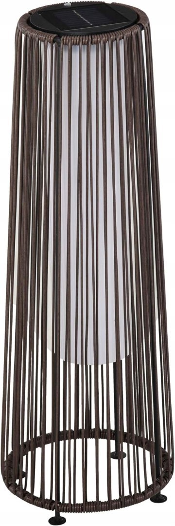 LAMPA OGRODOWA SOLARNA LED RATTAN ZEWNĘTRZNA DEKORACYJNA LAMPA OGRODOWA SOLARNA LED RATTAN ZEWNĘTRZNA DEKORACYJNA