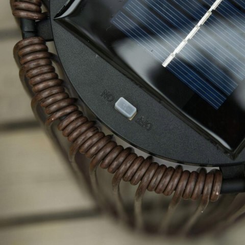 LAMPA OGRODOWA SOLARNA LED RATTAN ZEWNĘTRZNA DEKORACYJNA LAMPA OGRODOWA SOLARNA LED RATTAN ZEWNĘTRZNA DEKORACYJNA