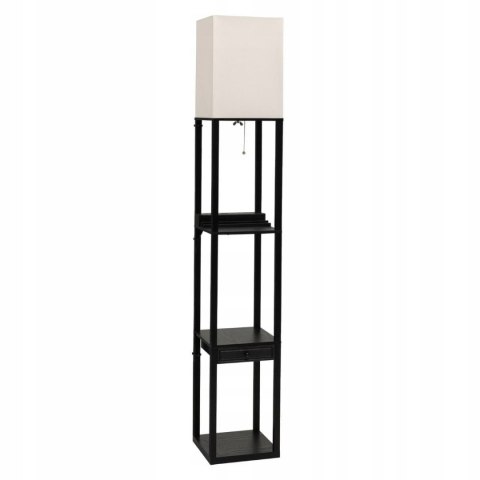 LAMPA PODŁOGOWA Z PÓŁKĄ USB SZUFLADĄ DO SALONU SYPIALNI BIURA LAMPA PODŁOGOWA Z PÓŁKĄ USB SZUFLADĄ DO SALONU SYPIALNI BIURA