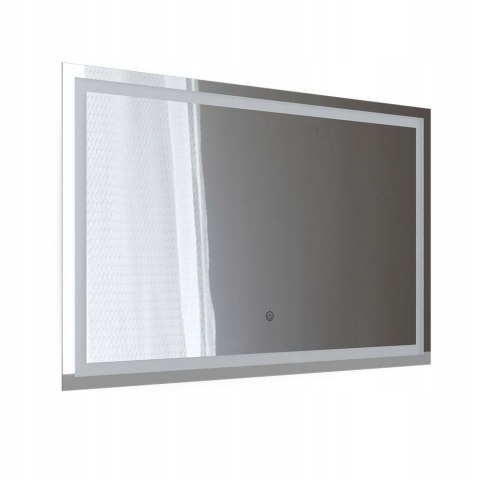 NOWOCZESNE LUSTRO LED ŁAZIENKOWE 110X70 Z PODŚWIETLENIEM ŚCIENNE NOWOCZESNE LUSTRO LED ŁAZIENKOWE 110X70 Z PODŚWIETLENIEM ŚCIENNE