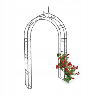 PERGOLA OGRODOWA METALOWA ŁUK RÓŻANY PODPORA DO PNĄCZY