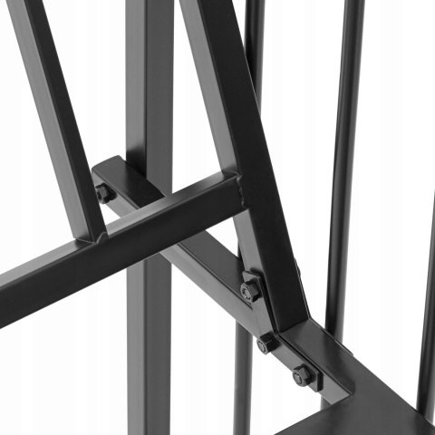 PERGOLA OGRODOWA Z ŁAWKĄ METALOWA PODPORA DLA ROŚLIN PNĄCYCH