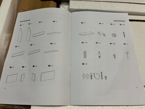 REGAŁ DZIECIĘCY ORGANIZER ZABAWEK PÓŁKA NA KSIĄŻKI KOSMOS