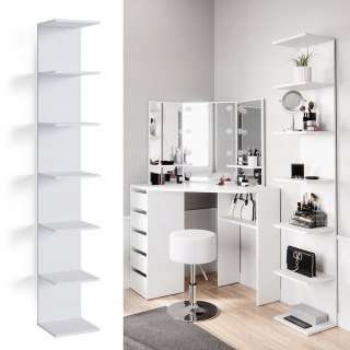 Regał OK-LIVING VICCO 30 cm x 190 cm x 28 cm biały