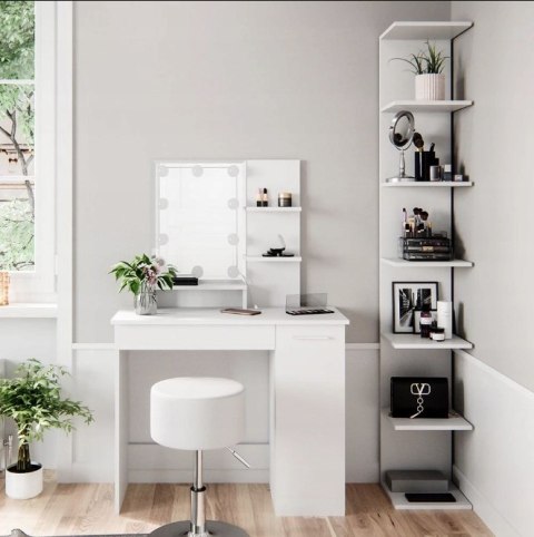 Regał OK-LIVING VICCO 30 cm x 190 cm x 28 cm biały Regał OK-LIVING VICCO 30 cm x 190 cm x 28 cm biały