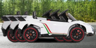SAMOCHÓD ELEKTRYCZNY DLA DZIECI LAMBORGHINI PILOT LED USB