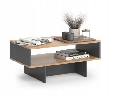STOLIK KAWOWY ŁAWA 2 POZIOMY LOFT DO SALONU NOWOCZESNY DESIGN