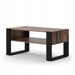 STOLIK KAWOWY Z PÓŁKĄ DO SALONU NOWOCZESNY DESIGN