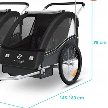 WIELOFUNKCYJNY PRZYCZEPKA ROWEROWA DZIECIĘCA 2W1 BUGGY WIELOFUNKCYJNY PRZYCZEPKA ROWEROWA DZIECIĘCA 2W1 BUGGY