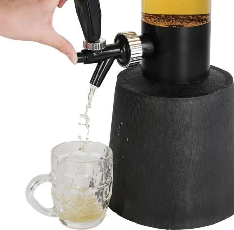 WIEŻA PIWNA DOZOWNIK 3,5L KOLUMNA Z KRANIKIEM DO NAPOJÓW IMPREZA