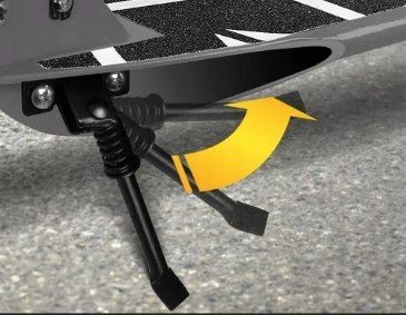 CITY SCOOTER MIEJSKI PRO-S Z DUŻYMI KOŁAMI I AMORTYZACJĄ 205MM