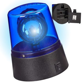 LAMPA DISCO OBROTOWA LED IMPREZOWA BEZPRZEWODOWA NIEBIESKA