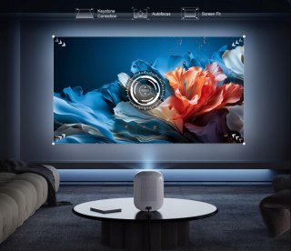 MINI PROJEKTOR WIFI 6 BLUETOOTH 4K 1080P KINO DOMOWE ZE ZOOM