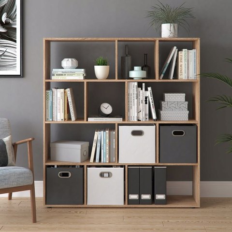 SKŁADANE PUDEŁKA DO REGAŁU 2 SZTUKI ORGANIZER NA PÓŁKĘ 30x30