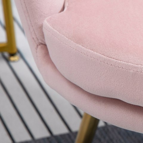 KRZESŁO MUSZLA WELUROWE DO SALONU SYPIALNI ELEGANCKIE DESIGN